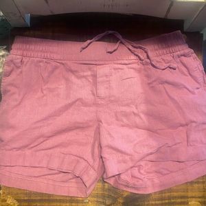 purple old navy shorts
